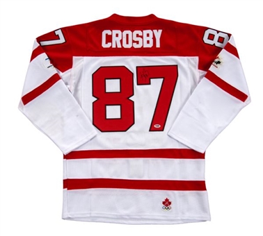 Sidney Crosby Signed Team Canada Replica Jersey
